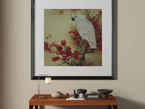 New Chinese Flower and Bird Painting Decorative Painting