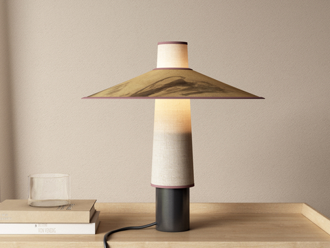 Quiet table lamp bedside lamp reading lamp