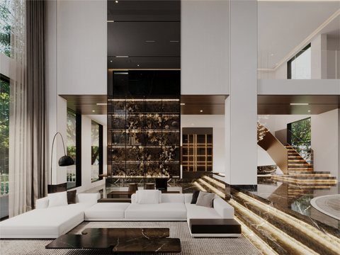 Affordable Luxury Style Villa Lobby