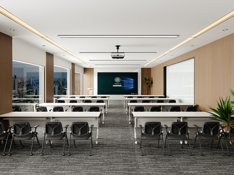 Modern Conference Room Training Room