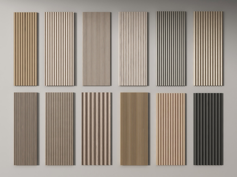 Modern Panel Grille panel Wood veneer