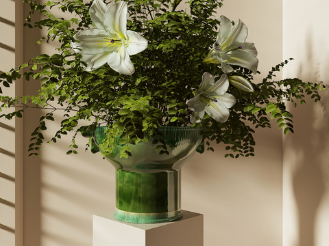 Modern vase floral flower arrangement flowers