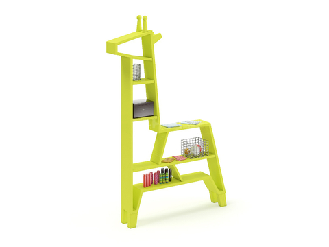 Children's Bookcase kids Cabinet Giraffe Bookshelf