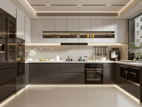 Gray Style Kitchen