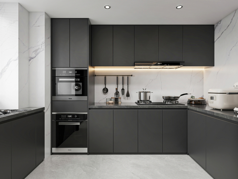 Dark Style Kitchen