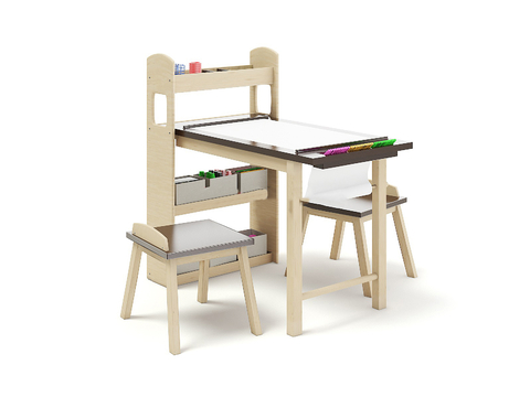 Children's drawing board kids Table&Chair