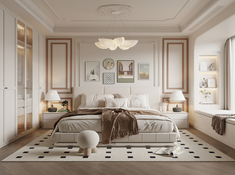 French Master Bedroom