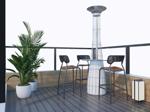 Modern Roof Garden Terrace