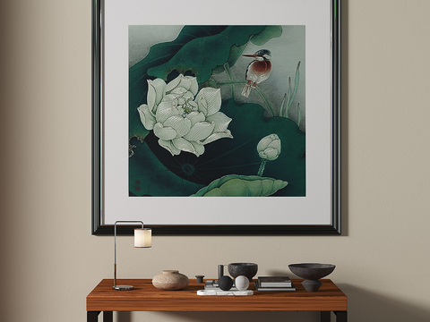 New Chinese Lotus Painting Decorative Painting