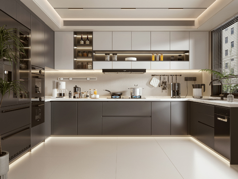 Gray Style Kitchen