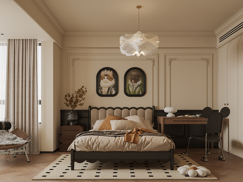 French Master Bedroom