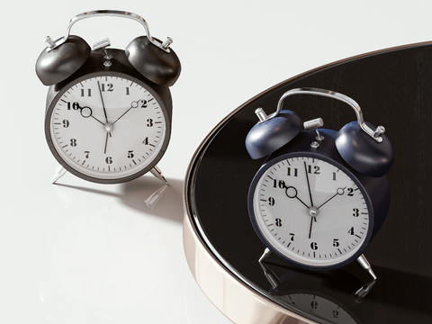 Modern clock alarm clock