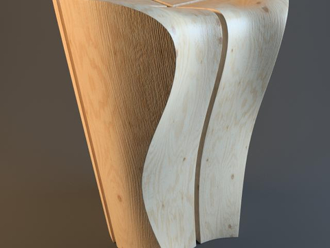 Log Stool Wooden Stool