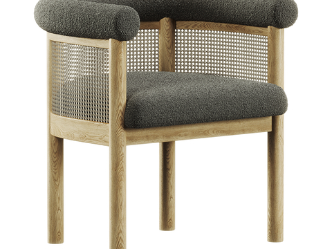 New Chinese-style Rattan Chair Lounge Chair