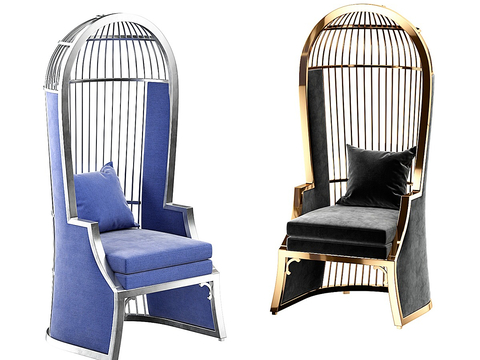 Affordable Luxury Style Casual Chair Birdcage Chair