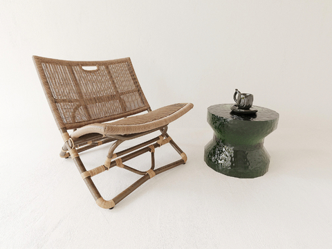 Quiet Outdoor Chair Rattan Chair Lounge Chair