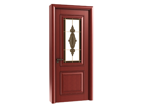 Jane European glass door bathroom door single door