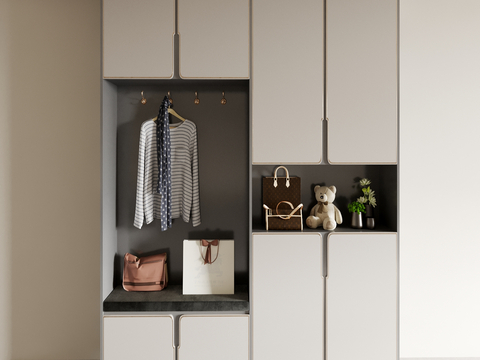 Simple Shoe Cabinet Hallway Shoe Cabinet