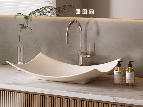 Modern Art Basin Washstand