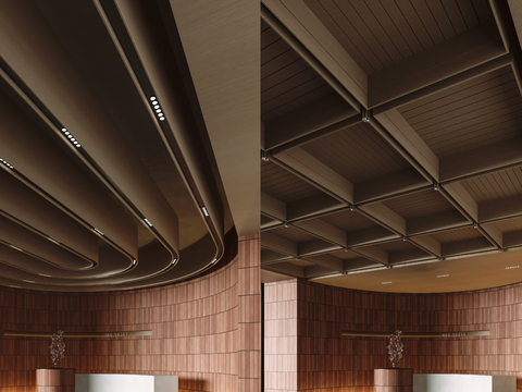 Modern Solid Wood Ceiling Ceiling