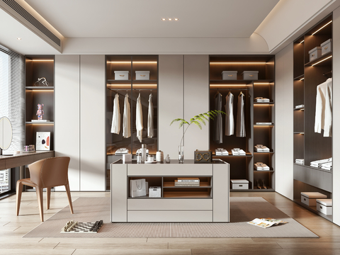 Modern Cloakroom