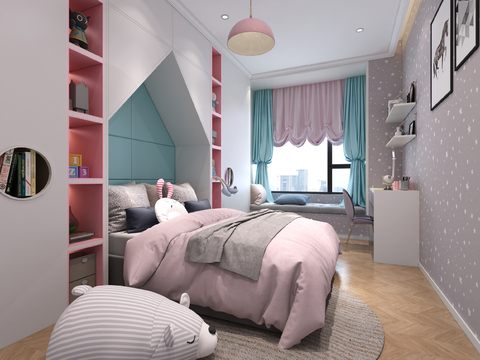 Modern kids Bedroom Daughter Room Children's Room