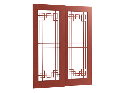 Neo-Chinese Style sliding door wooden door kitchen door