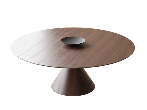 Modern round dining table