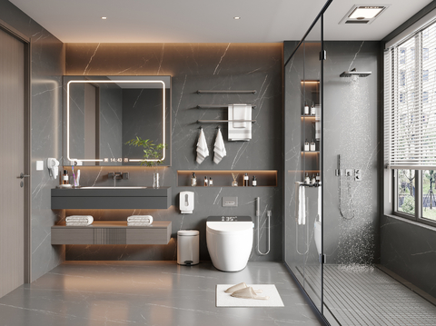 Modern Toilet Bathroom