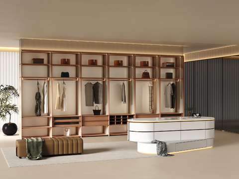 Modern Cloakroom