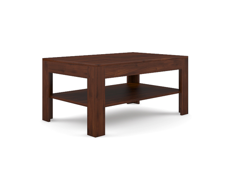 Solid wood coffee table