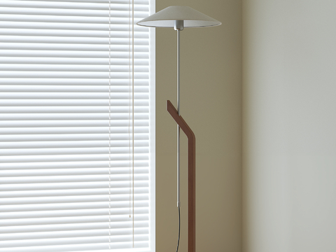 Middle style floor lamp