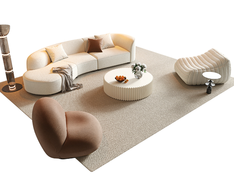 Cream Style sofa Sectional Sofa