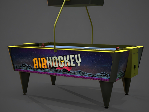 air hockey