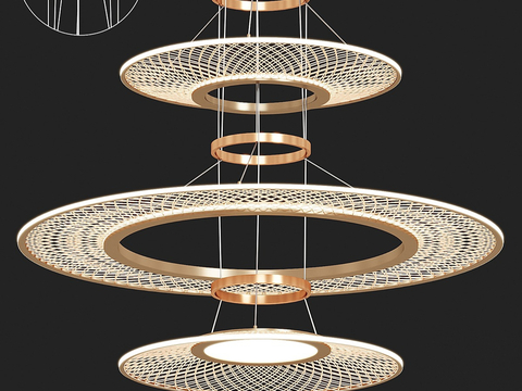 Southeast Asia Chandelier Disc Chandelier