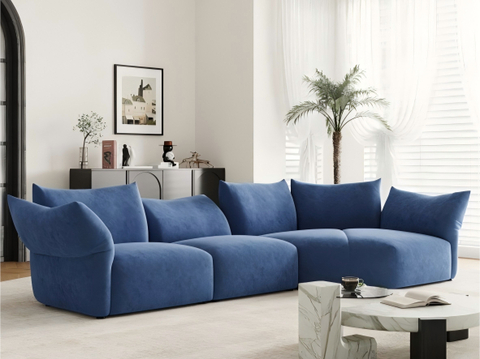 Modern Curved Sofa Shaped Sofa