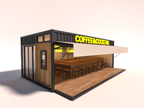 Log Container Coffee House