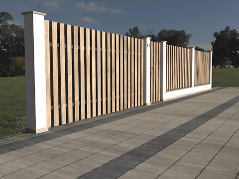 Simple Wall Fence