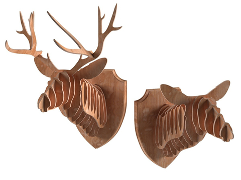 Nordic Deer Head Wall Decoration Animal Wall Decoration