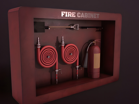 Fire-fighting equipment of fire-fighting cabinet