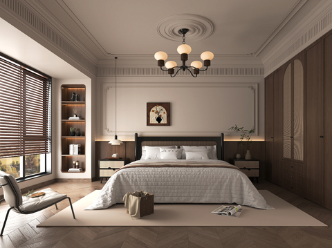 Middle Style Master Bedroom