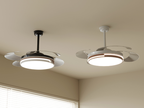 modern fan light fan chandelier