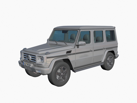 Mercedes-Benz car, off-road vehicle