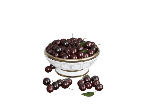 Fruit fruit plate cherries