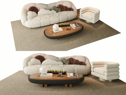 Cream style sofa