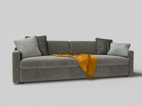 modern fabric sofa double sofa