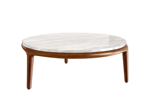 Round coffee table