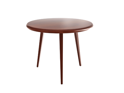 Modern corner round small table