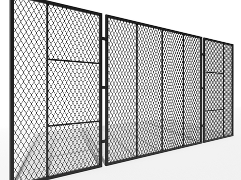 Industrial Wind Wire Mesh Guardrail Fence Wire Mesh