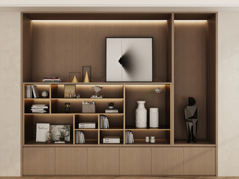 Modern Bookcase Showcase